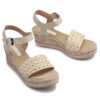 Sandalias de taco chino beige RALLYS - 26730