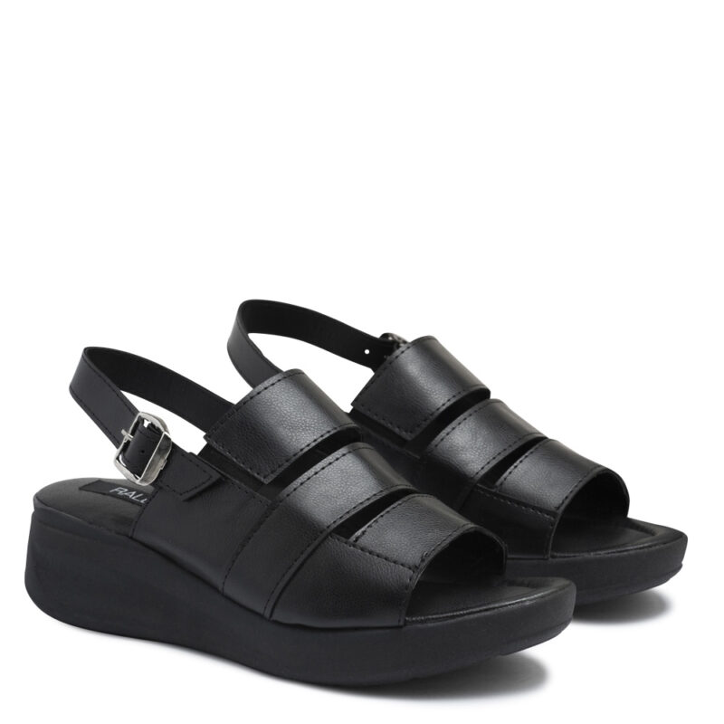 Sandalia negra extra confort - Image 2
