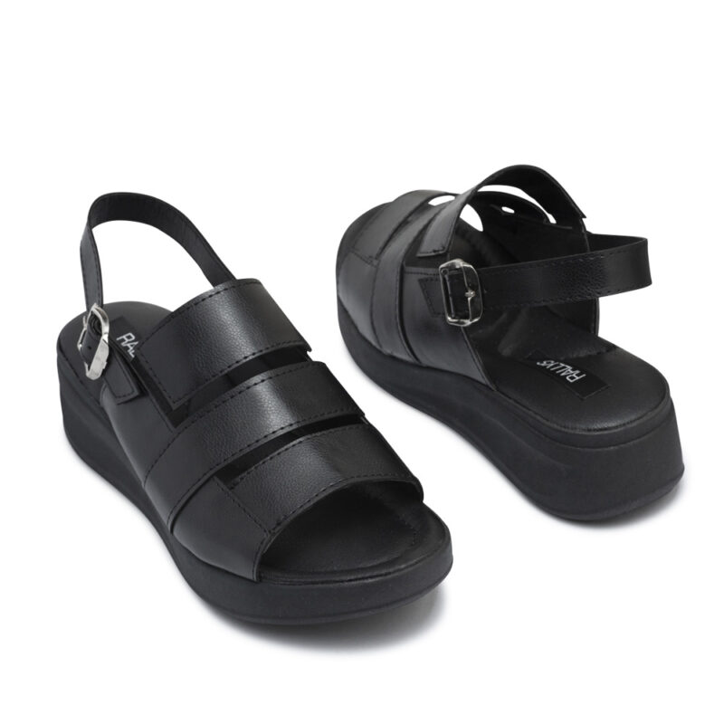 Sandalia negra extra confort - Image 4