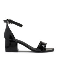 Sandaias de charol negro RALLYS