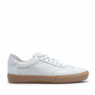Zapatillas urbanas caladas color blanco