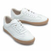 Zapatillas urbanas caladas color blanco