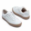 Zapatillas urbanas caladas color blanco