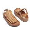 Sandalias franciscanas camel