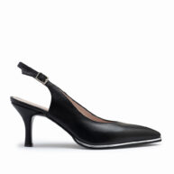 Zapatos negros de cuero