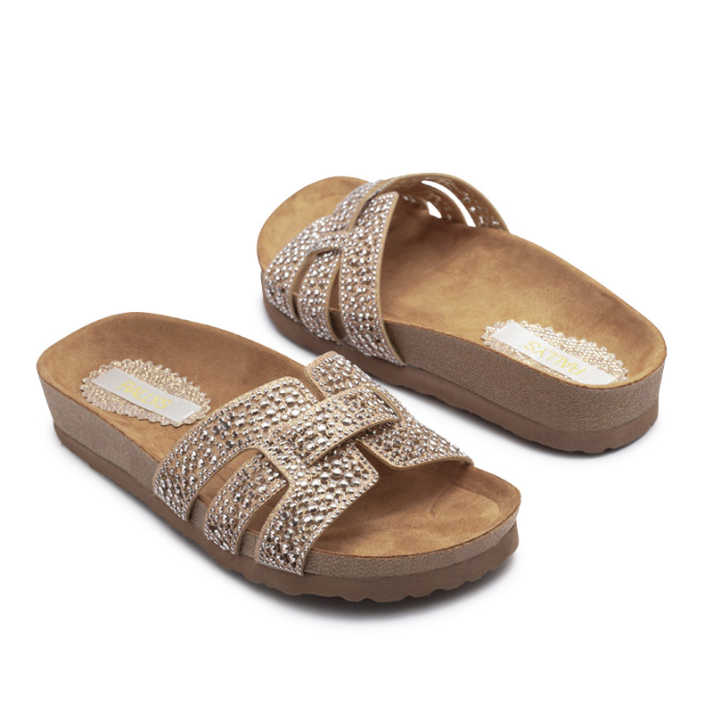 Zuecos rose con strass - Image 4